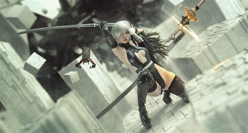 图片[2]-爆机少女喵小吉 - Nier 2B [42P-140MB] - 呦糖社C+-呦糖社C+