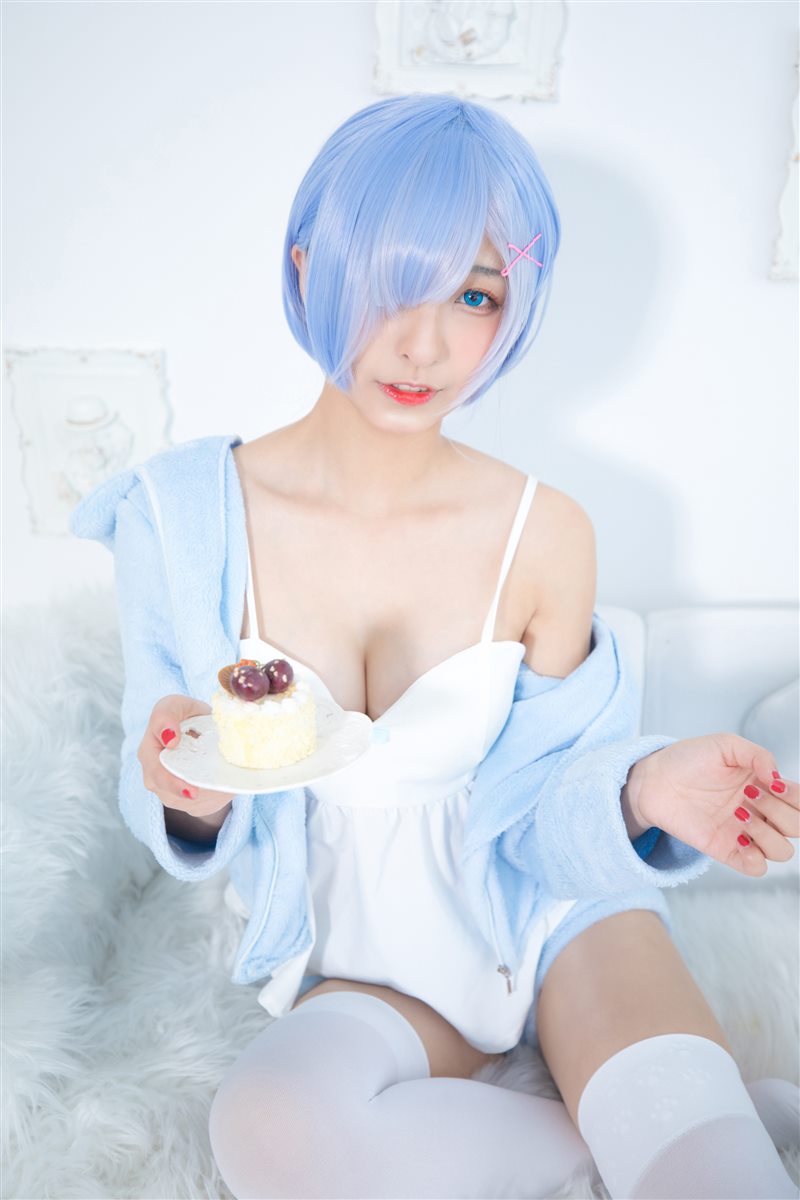 神楽坂真冬 Vol.005 蕾姆 Milk by blue [150P-313MB] - 呦糖社C+-呦糖社C+