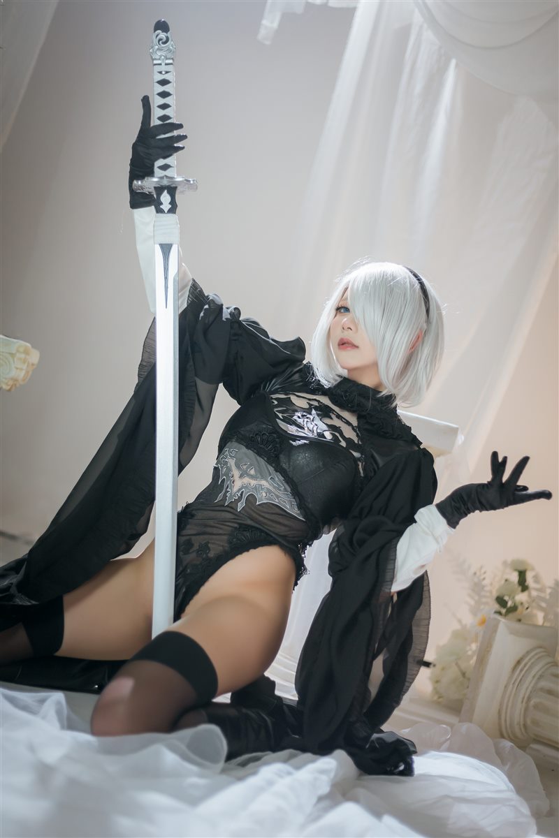 是一只熊仔吗 NO.014 - Nier 2B Dress Ver[6P／15MB] - 呦糖社C+-呦糖社C+