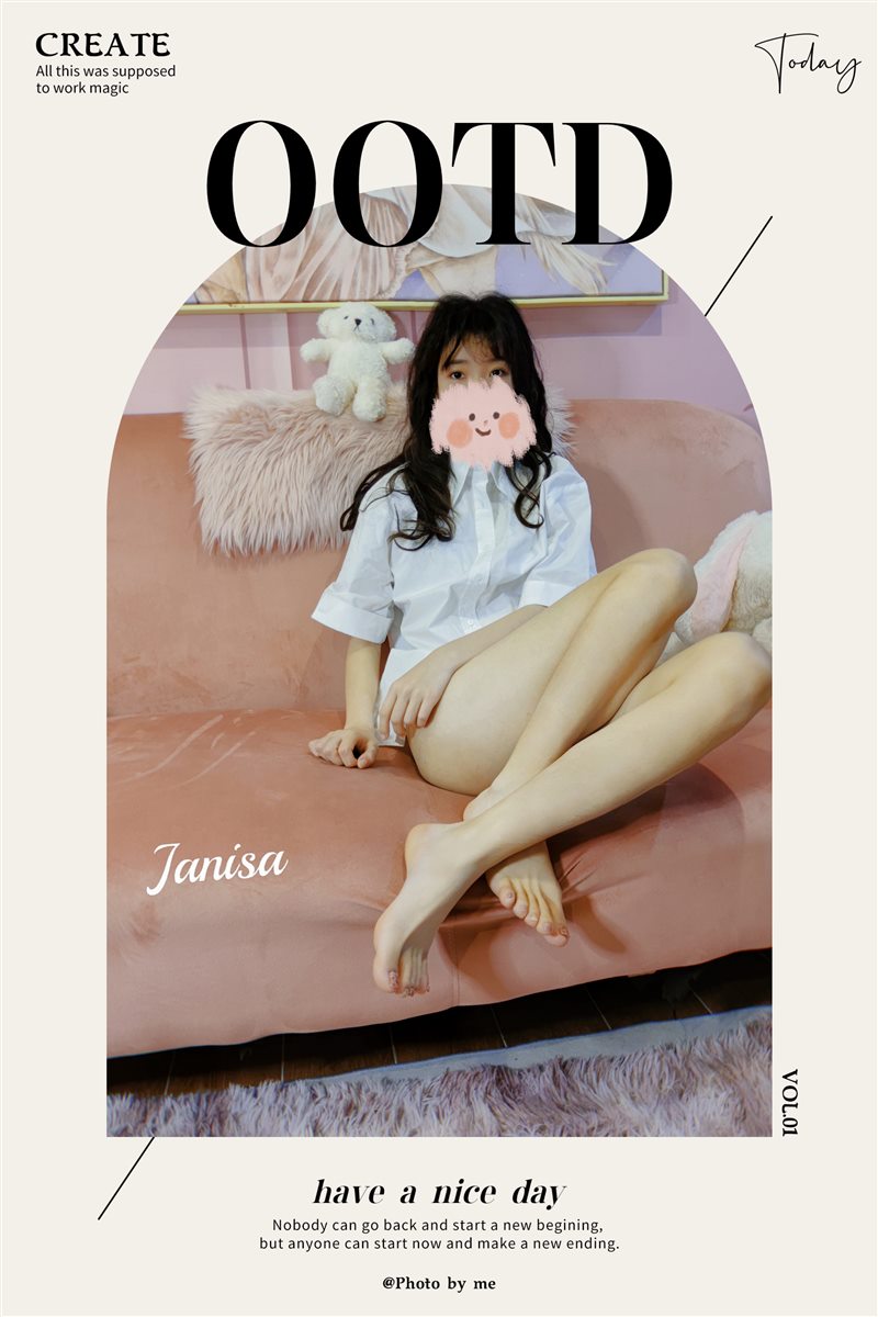 Janisa - OOTD [10P／52MB] - 呦糖社C+-呦糖社C+