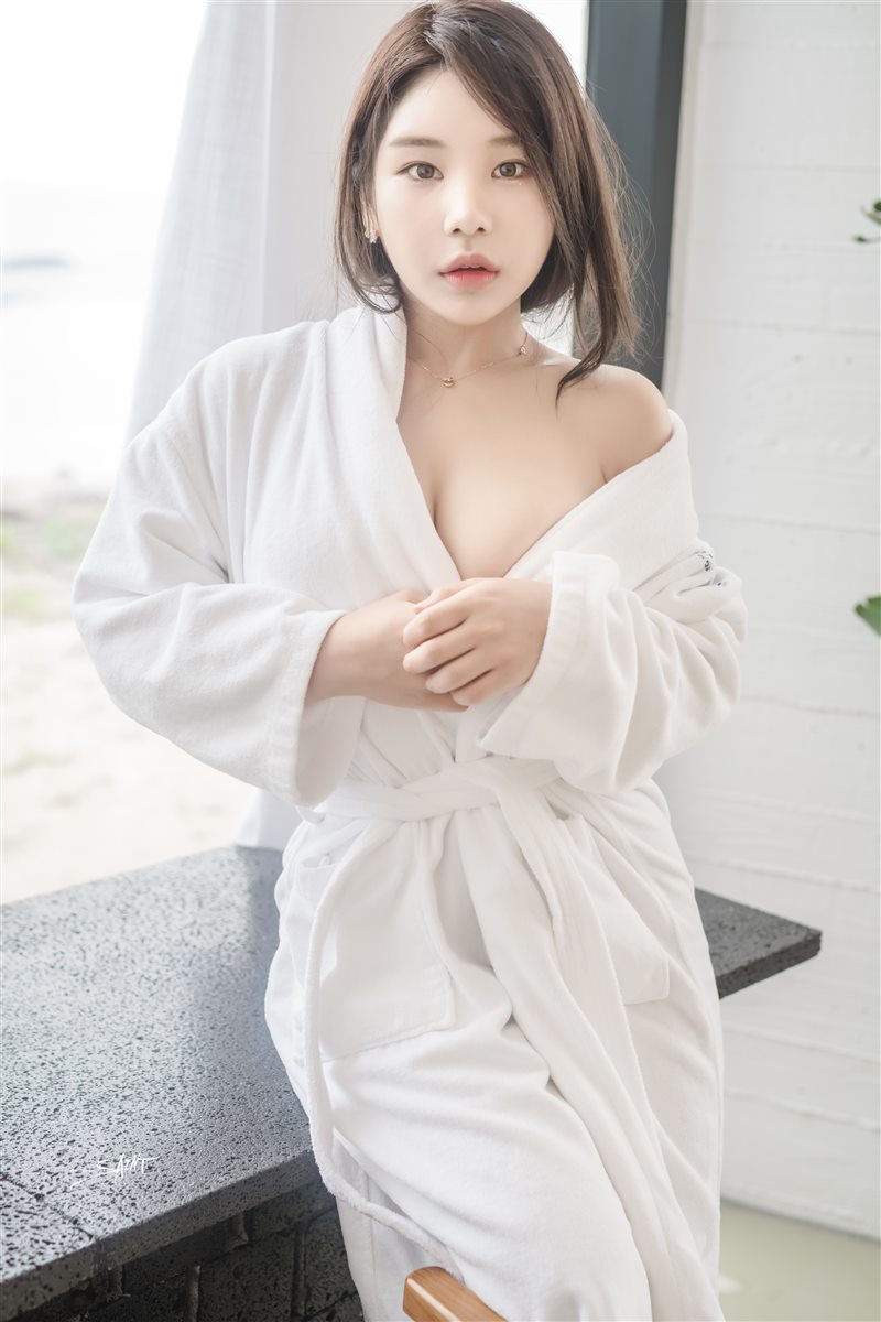 SAINT Photolife - Zzyuri (쮸리) - Vol.14 - part 02 - Blue Marine[28P／130MB] - 呦糖社C+-呦糖社C+