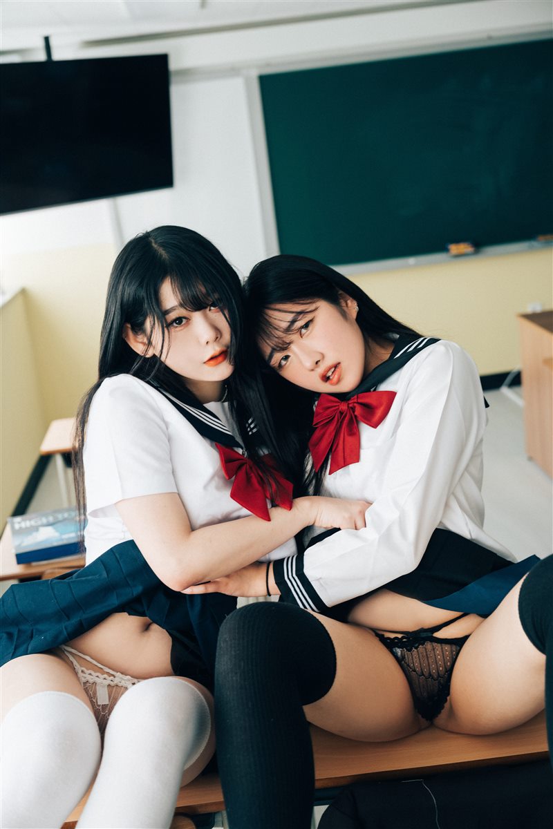 图片[1]-[Loozy] Zia (지아) x Sonson (손손) - Bitch Academy Hard - part 02 [148P+3V／2.27GB] - 呦糖社C+-呦糖社C+