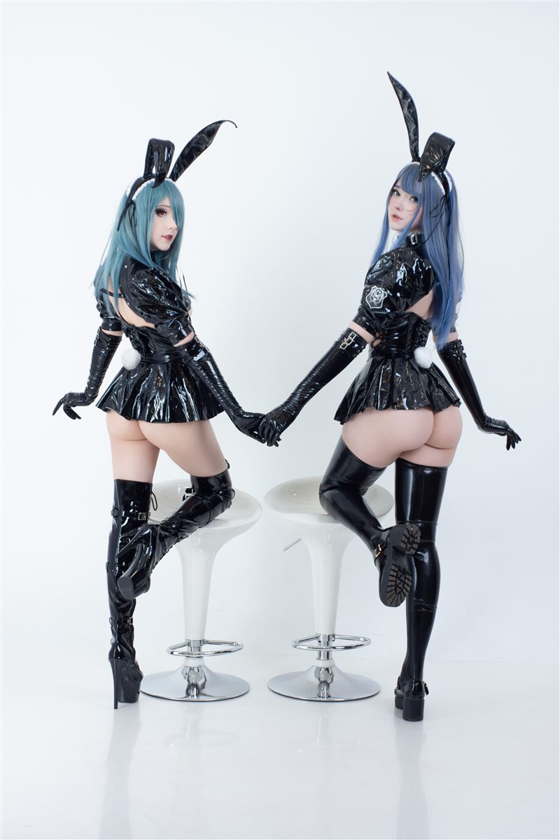 图片[2]-Candy Ball - Latex Bunny Twins [57P+10V／712MB] - 呦糖社C+-呦糖社C+