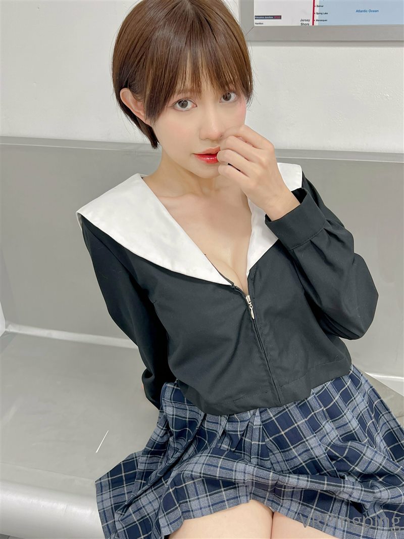 图片[2]-PingPing - School Uniform​ [14P／35MB] - 呦糖社C+-呦糖社C+