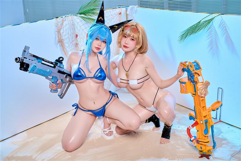 图片[2]-ZinieQ - Helm x Anis NIKKE Cosplay [60P+14V／1.54GB] - 呦糖社C+-呦糖社C+